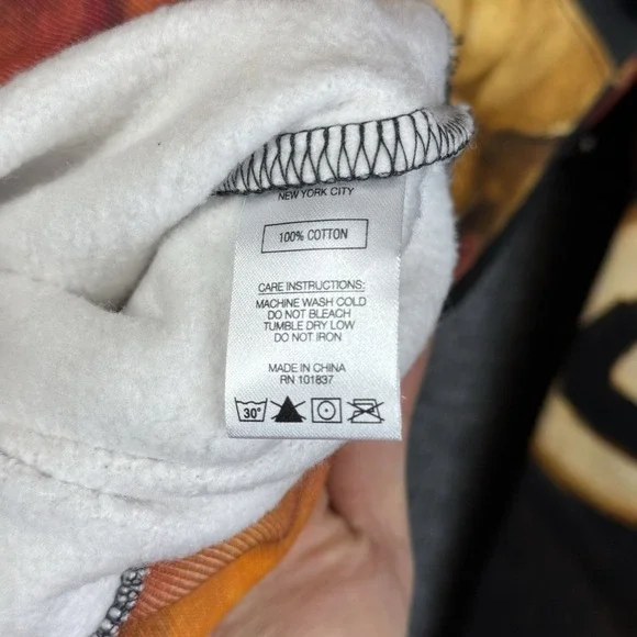 Supreme Martin Wong 8 Ball Hooded Sweatshirt Multi (FW19SW51) Men's Size Large L - Picture 8 of 14